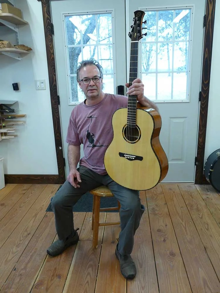 Guitar luthier Randy Muth